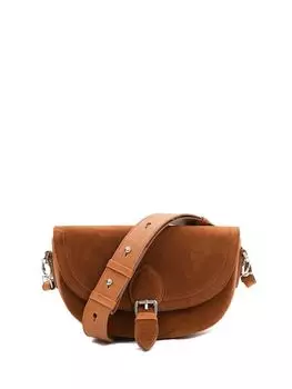 Сумка BOHO табачная замшевая