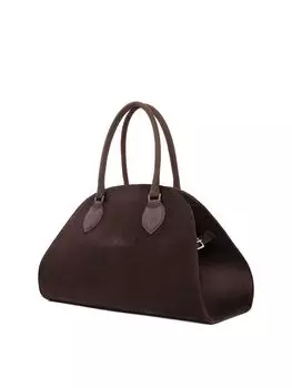 Сумка Mot коричневая замшевая