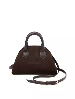 Сумка MotYA коричневая замшевая