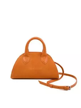 Сумка MotYA оранжевая замшевая