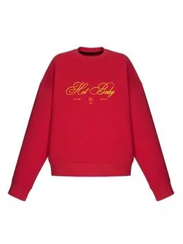 Свитшот ANY Red Cash, only fun Red