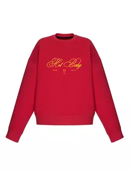 Свитшот ANY Red Cash, only fun Red