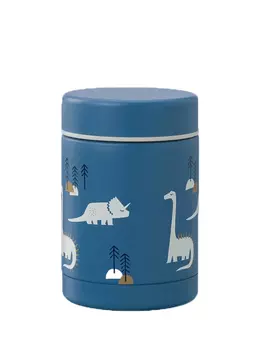 Термос для еды Fresk "Планета динозавров", лазурный, 300 мл