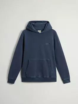 Толстовка Woolrich Garment Dyed Hoodie