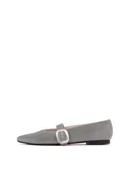 Туфли GRAMINI серые замшевые