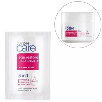 Антивозрастной крем для лица - пробный образец, (2 мл)