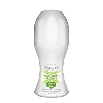 Дезодорант-антиперспирант с шариковым аппликатором "Абсолютная свежесть" для женщин, 50 мл