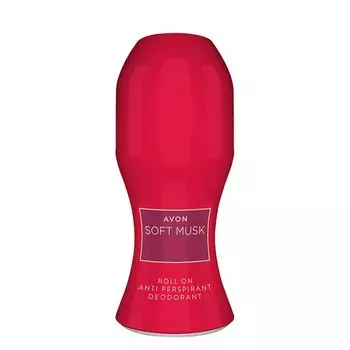 Дезодорант-антиперспирант с шариковым аппликатором Soft Musk Velvet Berries, 50 мл
