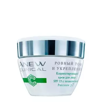 Корректирующий крем для лица "Ровный тон и укрепление" SPF 35, 30 мл