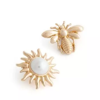 Набор брошей "Моника" (2 шт.)