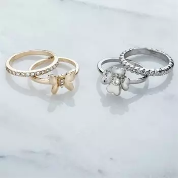 Набор колец "Элла" (4 шт.)