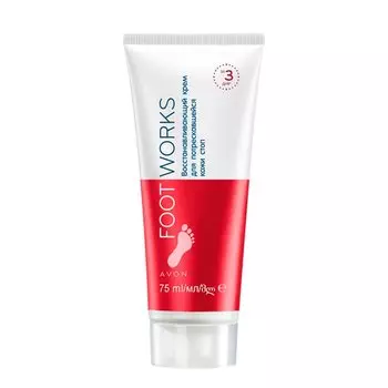 Восстанавливающий крем для потрескавшейся кожи стоп, 75 мл