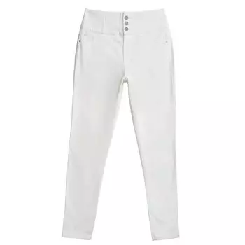 Женские брюки, размер 42-44, белые