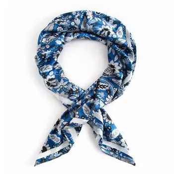 Женский платок (синий)