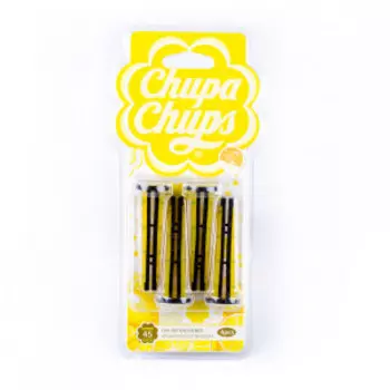 Ароматизатор воздуха "Chupa Chups" (Lime-Lemon) на дефлектор, 4 шт. CHP1703