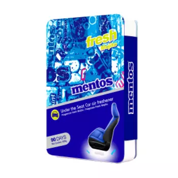 Ароматизатор воздуха "MENTOS" (FRESH MOJITO) под сиденье, гелевый MNT800