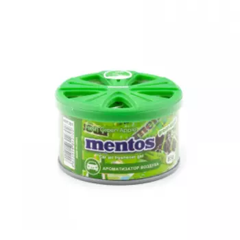 Ароматизатор воздуха "MENTOS" (GREEN APPLE) гелевый MNT301