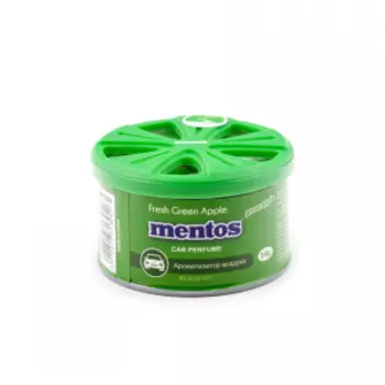 Ароматизатор воздуха "MENTOS" (GREEN APPLE) органик MNT601