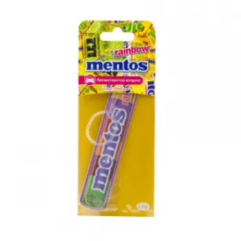 Ароматизатор воздуха "MENTOS" (RAINBOW) подвесной MNT402