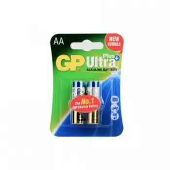 Батарейка GP AA Ultra Plus Alkaline блистер 2 шт GP15AUP2CR2