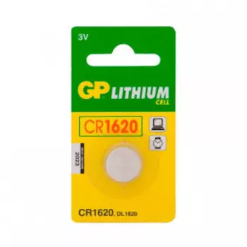 Батарейка GP CR-1620 блистер 1 шт CR1620