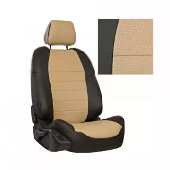 Чехлы на сиденья Kia Ceed 3 Hb 40/60 c 18г. G BK/BE / ki-ewf2fff-cwe3ggb-chebe-e