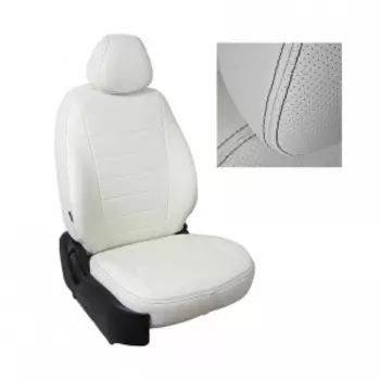 Чехлы на сиденья Mitsubishi Outlander III с 12г. G WH/WH / mi-ou-o3-bb-e