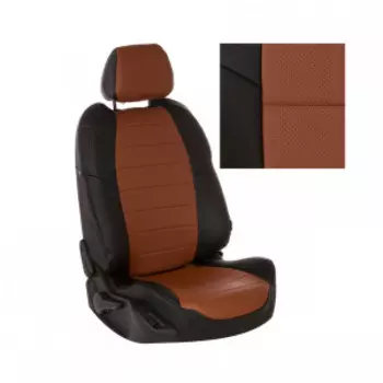 Чехлы на сиденья модельные экокожа Mazda CX-5 (40/60) Drive с 11-17г. G BK/BR / ma-skh5-dd-cheko-e