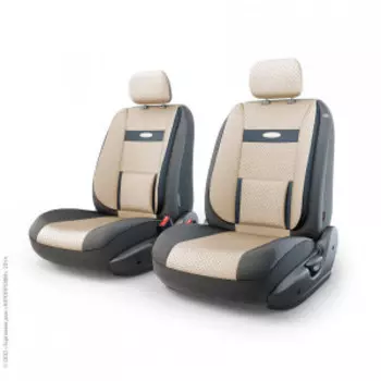 Чехлы на сиденья трансформеры COMFORT передний ряд TRS/COM-001G BK/L.BE