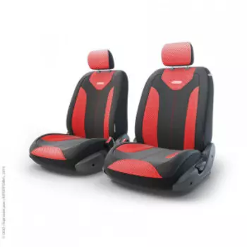 Чехлы на сиденья трансформеры MATRIX передний ряд TRS/MTX-001G BK/RD
