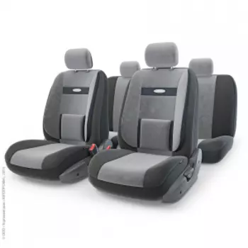 Чехлы на сиденья универсальные COMFORT COM-1105 BK/D.GY