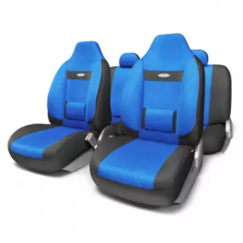 Чехлы на сиденья универсальные COMFORT COM-1105H BK/BL