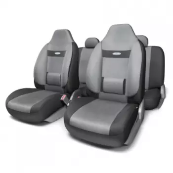 Чехлы на сиденья универсальные COMFORT COM-1105H BK/D.GY