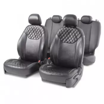 Чехлы на сиденья универсальные DIN-1505GF BK/BK