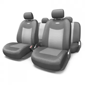 Чехлы на сиденья универсальные EXPEDITION EXP-1105 D.GY/L.GY (M)