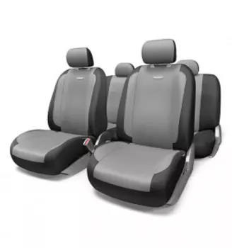 Чехлы на сиденья универсальные GENERATION GEN-1105 BK/D.GY (M)