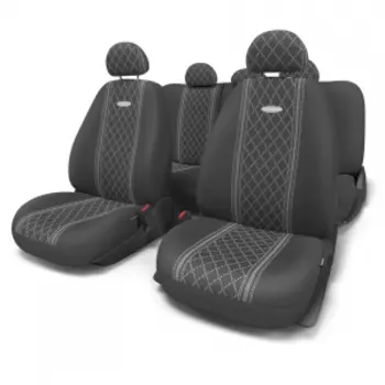 Чехлы на сиденья универсальные GOBELEN GOB-1105 GY/ROMB (S)