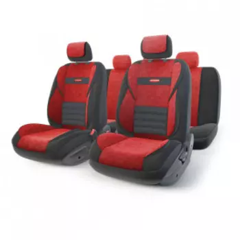 Чехлы на сиденья универсальные MULTI COMFORT MLT-1105 BK/RD (M)