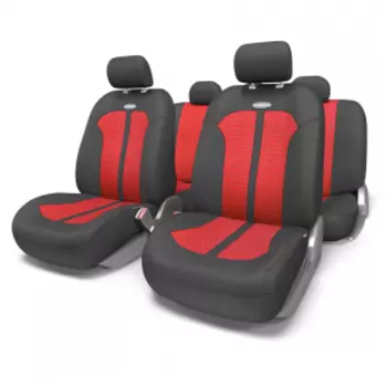 Чехлы на сиденья универсальные SELECTION SEL-1105 BK/RD (M)