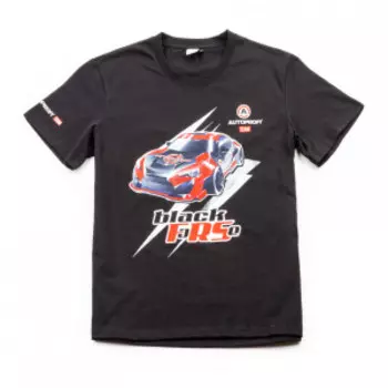 Футболка черная с логотипом "Black FoRSE", размер M