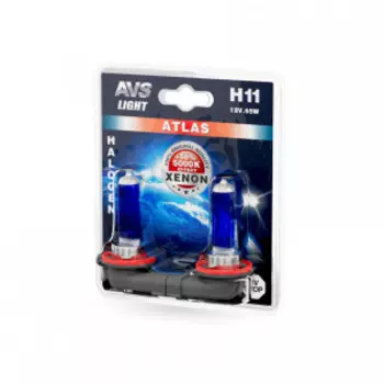 Галогенная лампа AVS ATLAS /5000К/ H11.12V.55W A78565S