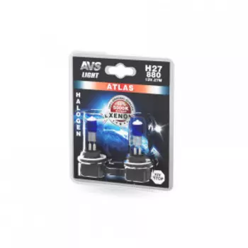Галогенная лампа AVS ATLAS /5000К/ H27/880 12V.27W A78566S