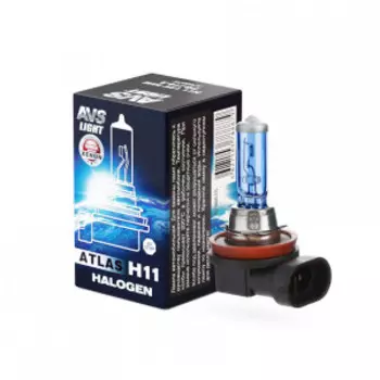Галогенная лампа AVS ATLAS BOX/5000К/ H11.12V.55W A78887S