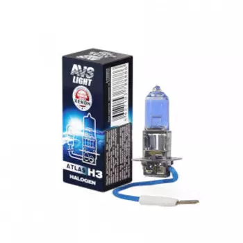 Галогенная лампа AVS ATLAS BOX/5000К/ H3.12V.55W A78888S