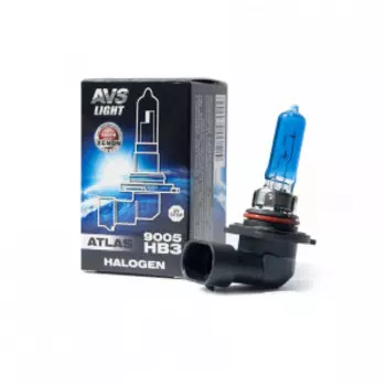 Галогенная лампа AVS ATLAS BOX/5000К/HB3/9005.12V.65W A07020S
