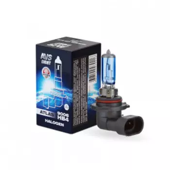 Галогенная лампа AVS ATLAS BOX/5000К/HB4/9006.12V.55W A07021S