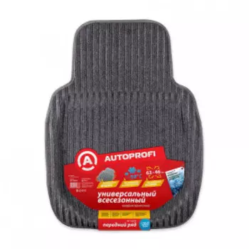 Коврик автомобильный AUTOPROFI PET-160f BK