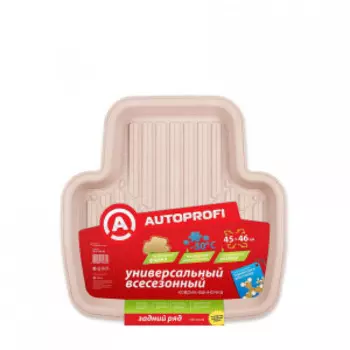 Коврик автомобильный AUTOPROFI TER-160r BE