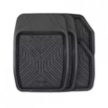 Коврики автомобильные AUTOPROFI (ПВХ) MAT-150 BK