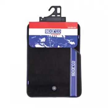 Ковры автомобильные "SPARCO", серия "Racing" SPC/RCN-404 BK/BL